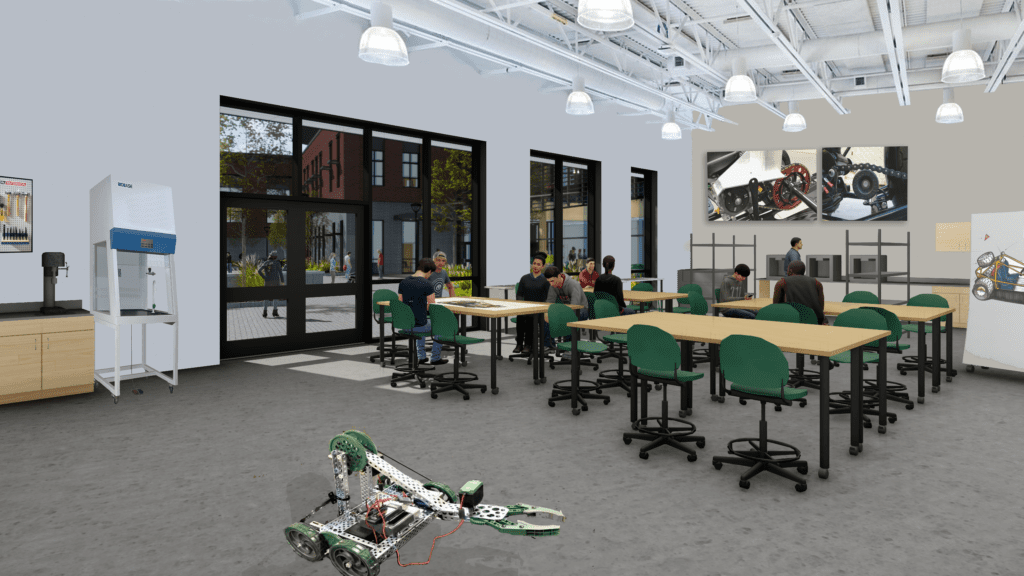 Renderings Show Modern Classrooms at Proposed New Pentucket Regional